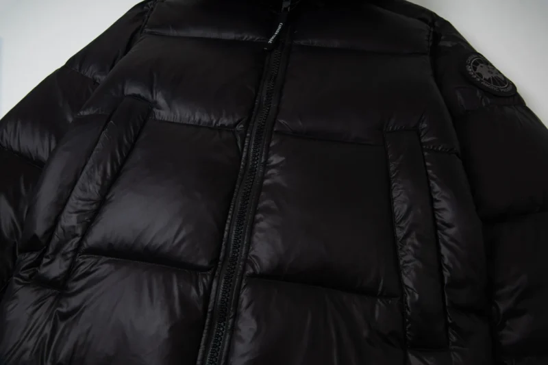 Replica Canada Goose Crofton G122 Black Hooded Jacket Reps - RepLuxe