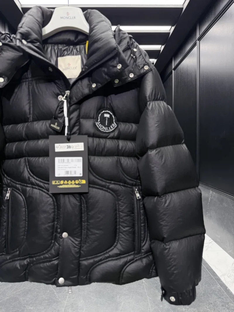 Replica Moncler Palm Angels Cherith Black Jacket Reps - RepLuxe