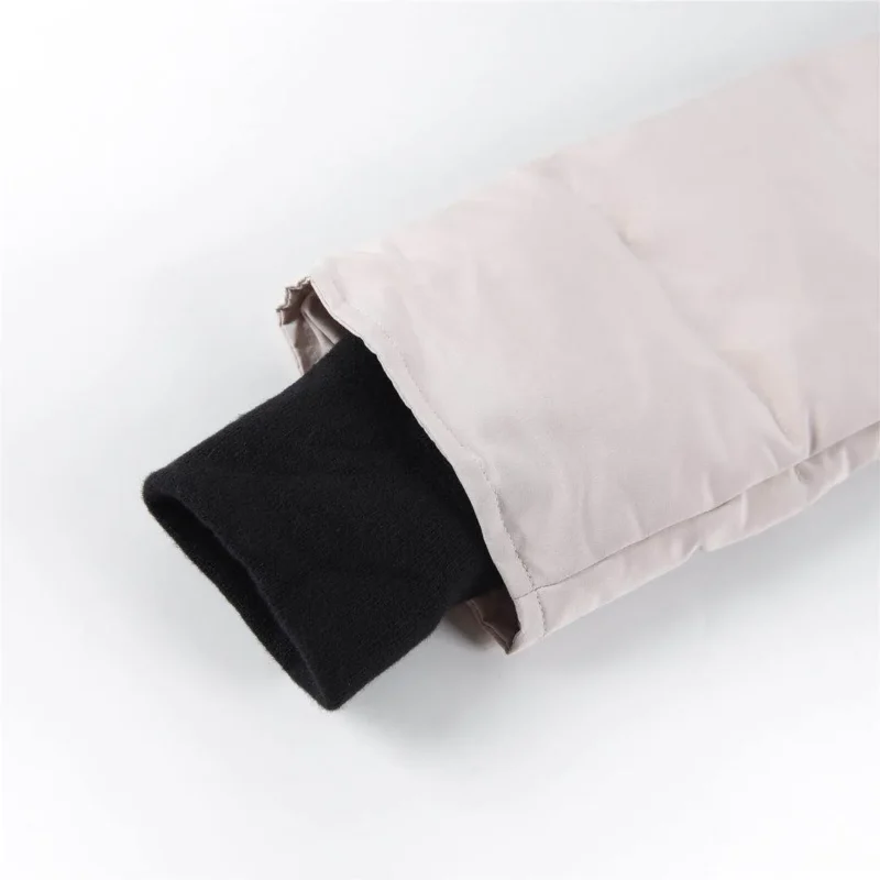 Replica Canada Goose Mystique 3035LB Parka Light Grey Reps - RepLuxe