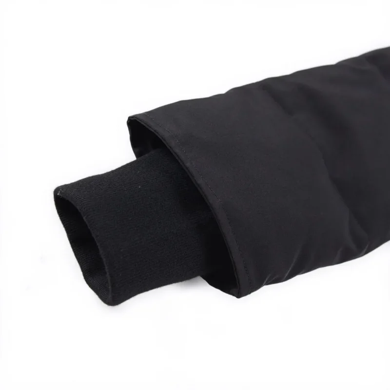 Replica Canada Goose Wyndham 388M Black Parka Reps - RepLuxe