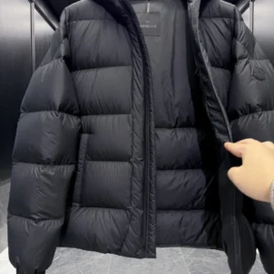 Replica Moncler Matt Black 558 Down Jacket Black Reps - RepLuxe