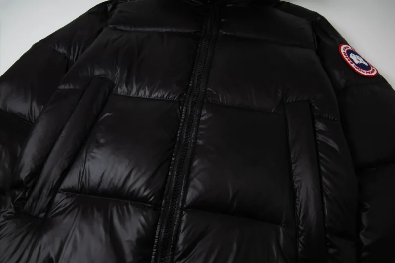 Replica Canada Goose Crofton G122 Black Hooded Jacket Reps - RepLuxe