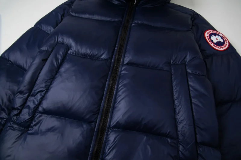 Replica Canada Goose Crofton G122 Navy Hooded Jacket Reps - RepLuxe
