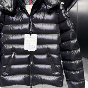 Replica Moncler Bady Womens Down Jacket Black Quilted Reps - RepLuxe