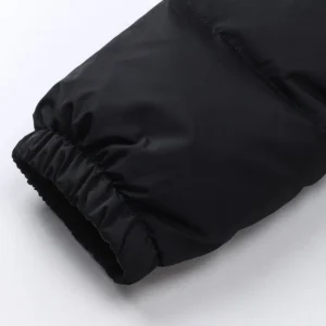 Replica Louis Vuitton Down Jacket Black Logo Style Reps - RepLuxe