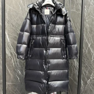 Replica Moncler Cavettaz Long Down Jacket Black Reps - RepLuxe