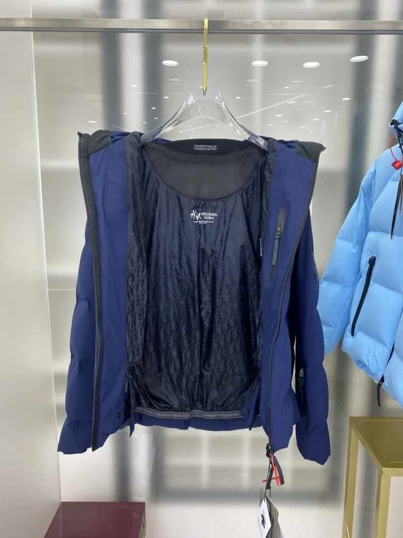 Replica Dior Descente Ski Jacket Navy Blue Reps - RepLuxe