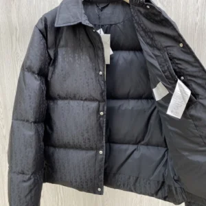 Replica Dior CD Classic Down Jacket Black Quilted Reps - RepLuxe