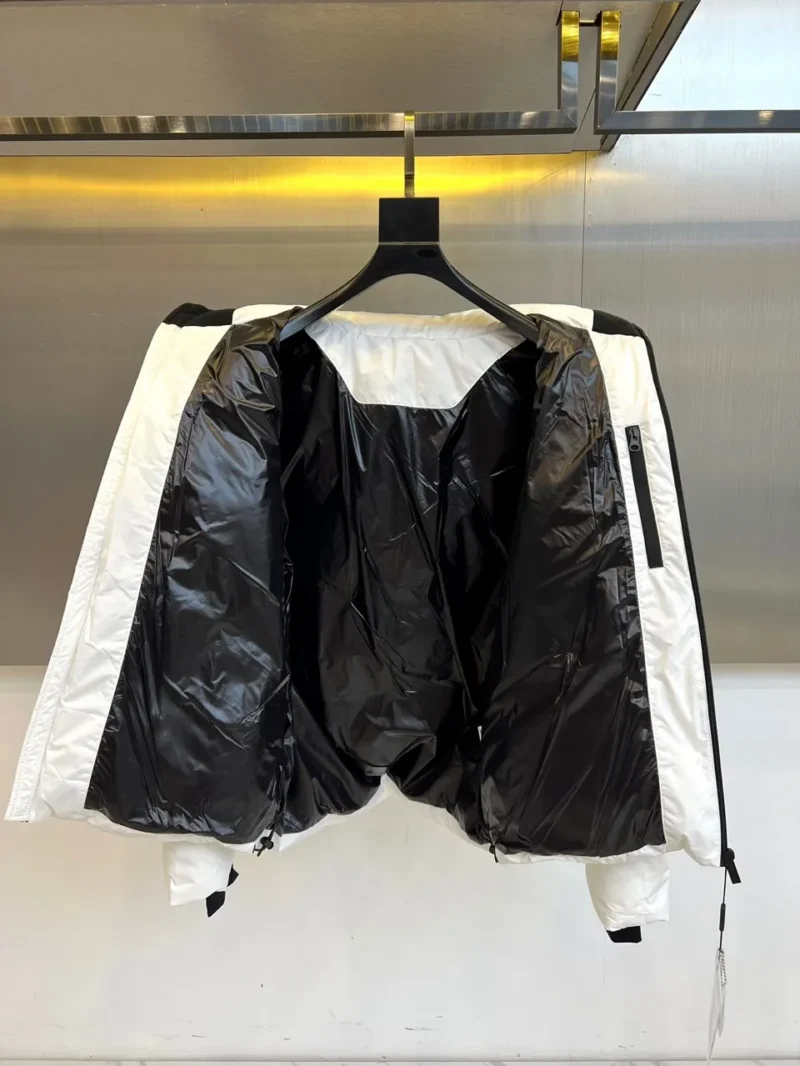Replica Dior Glacier Down Jacket White Hooded Reps - RepLuxe