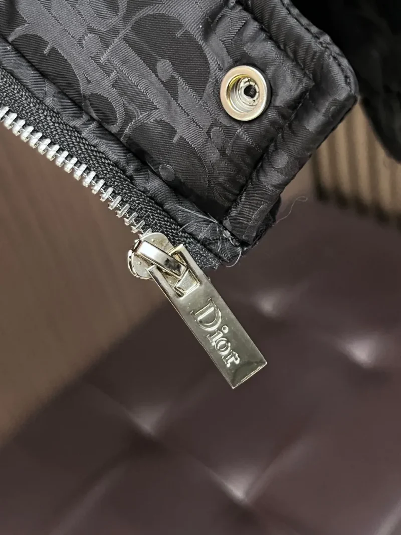 Replica Dior Winter Down Jacket Black Monogram Reps - RepLuxe
