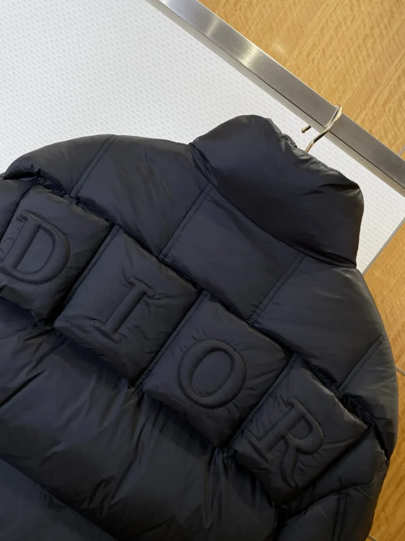 Replica Dior Down Jacket Black Quilted Reps - RepLuxe