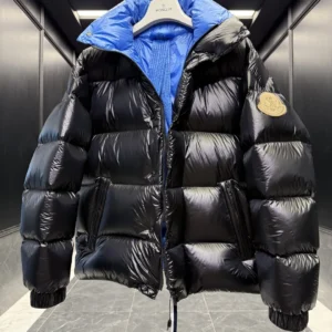Replica Moncler Dervox Down Jacket Black Pop Reps - RepLuxe