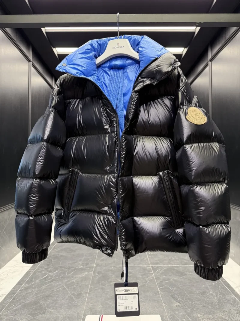 Replica Moncler Dervox Down Jacket Black Pop Reps - RepLuxe