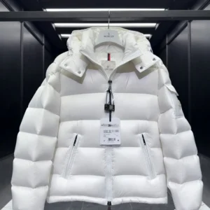 Replica Moncler Maire Down Jacket White Short Reps - RepLuxe