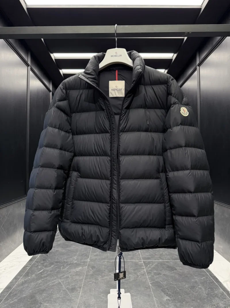 Replica Moncler Baudinet Down Jacket Black Quilted Reps - RepLuxe