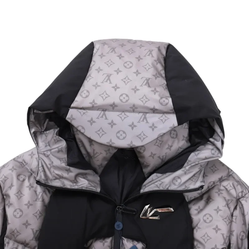 Replica Louis Vuitton 2054 Down Jacket Black Monogram Reps - RepLuxe