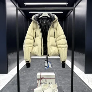 Replica Moncler Grenoble Cherferie Down Jacket Ivory Casual Reps - RepLuxe