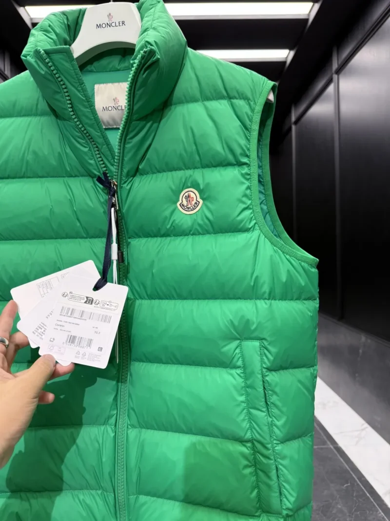 Replica Moncler Contrin Vest Green Quilted Style Reps - RepLuxe