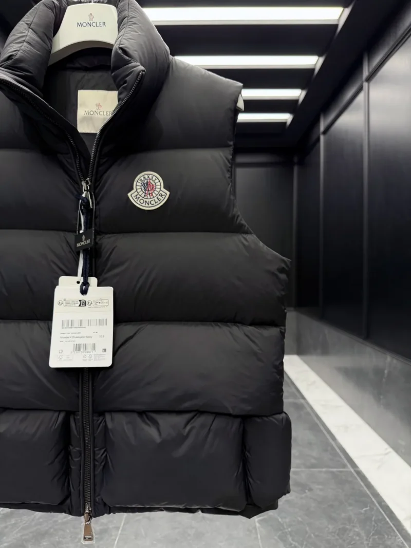 Replica Moncler Christopher Raxxy Vest Black Quilted Reps - RepLuxe