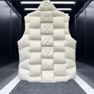 Replica Moncler Christopher Raxxy Vest Cream Quilted Reps - RepLuxe