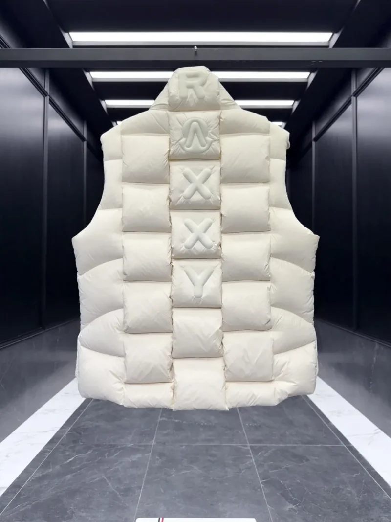 Replica Moncler Christopher Raxxy Vest Cream Quilted Reps - RepLuxe