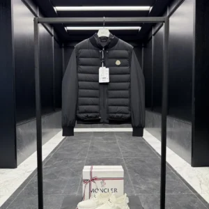 Replica Moncler Verney 3in1 Down Jacket Black Quilted Reps - RepLuxe