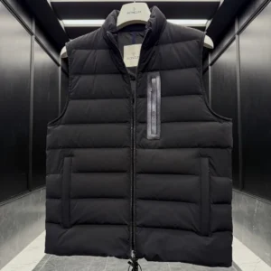 Replica Moncler Giaf Down Vest Black Matte Style Reps - RepLuxe