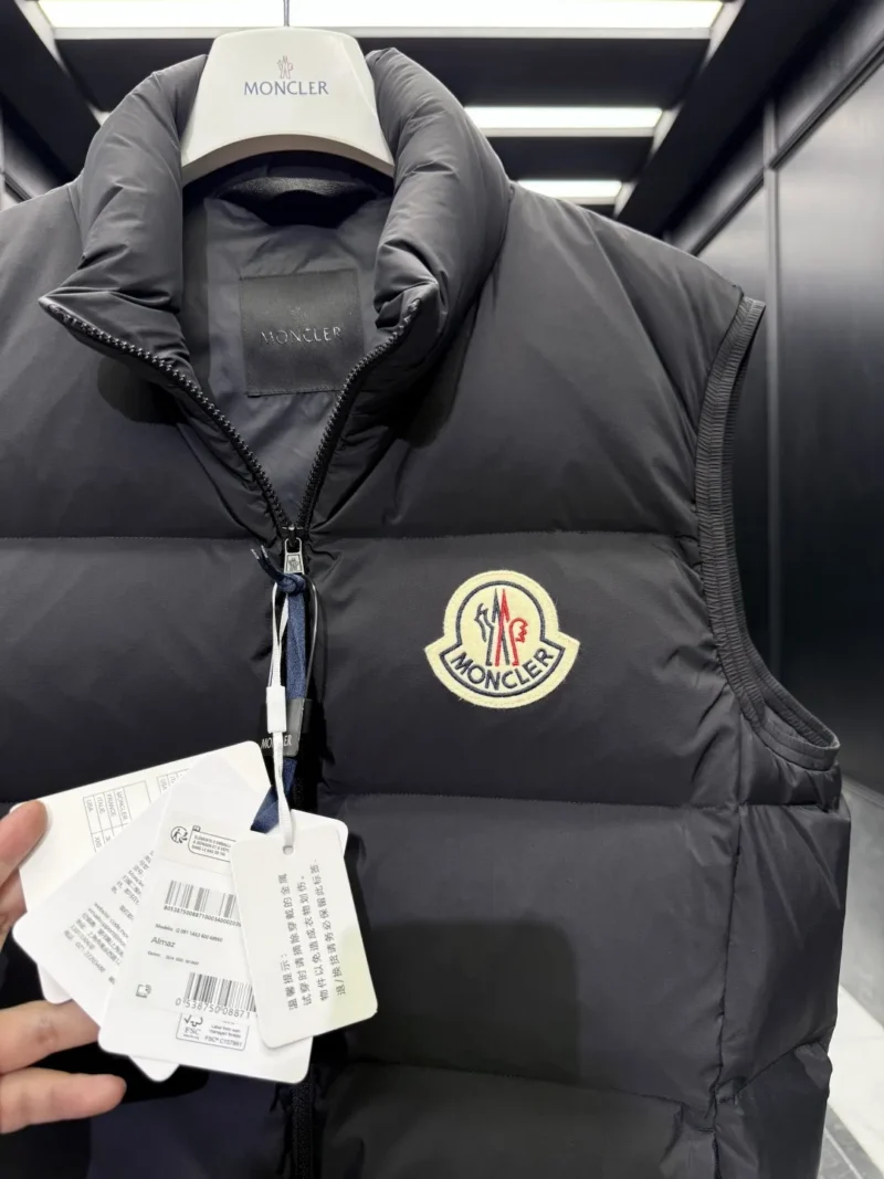 Replica Moncler Almaz Vest Black Puffer Style Reps - RepLuxe