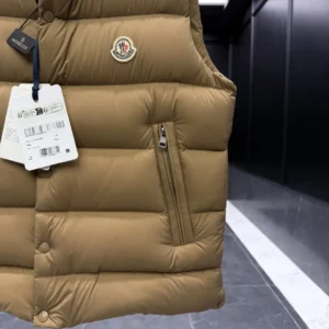 Replica Moncler Tibb Vest Khaki Quilted Style Reps - RepLuxe