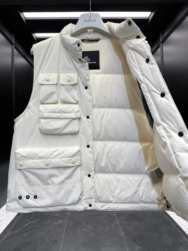 Replica Moncler Grenoble Tongass Vest Off White Reps - RepLuxe
