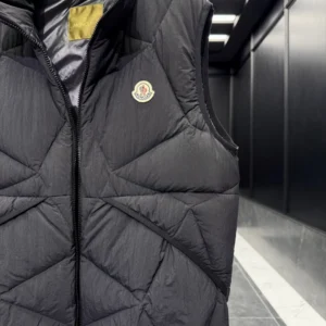 Replica Moncler Vendavel Vest Black Quilted Style Reps - RepLuxe