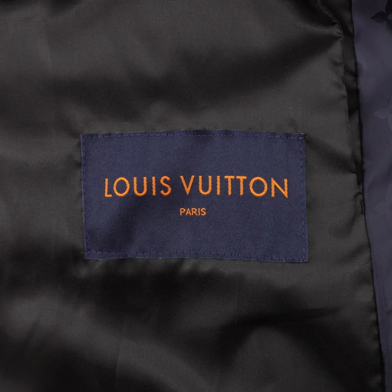 Replica Louis Vuitton Monogram Puffer Jacket Black Reps - RepLuxe