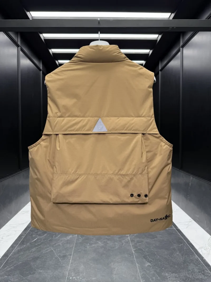 Replica Moncler Grenoble Tongass Vest Beige Outdoor Reps - RepLuxe