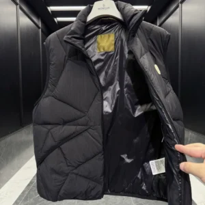 Replica Moncler Vendavel Vest Black Quilted Style Reps - RepLuxe