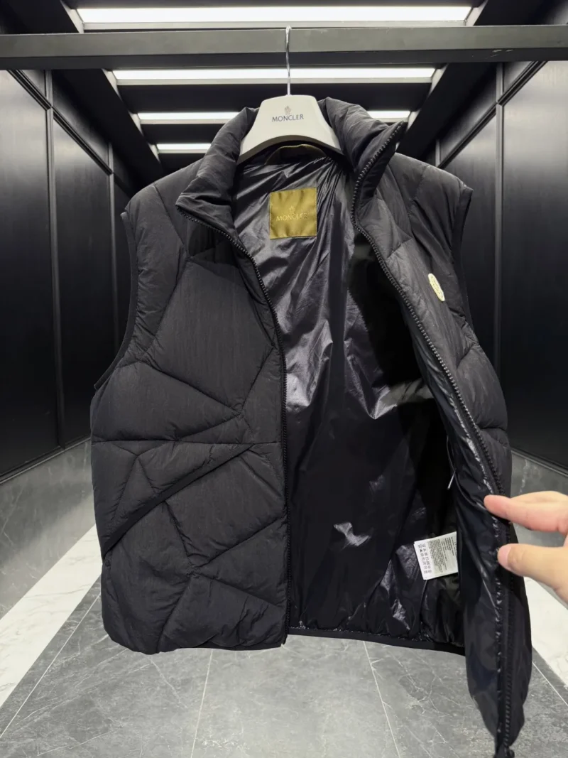 Replica Moncler Vendavel Vest Black Quilted Style Reps - RepLuxe