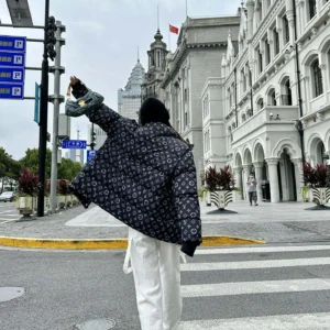Replica LOUIS VUITTON SS22 Monogram Puffer Jacket Black Reps - RepLuxe