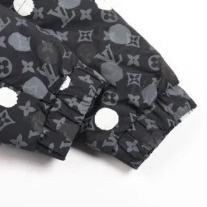 Replica Louis Vuitton Yayoi Kusama Polka Dot Jacket Black Reps - RepLuxe