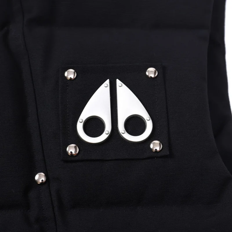 Replica Moose Knuckles Vest Black Quilted Style Reps - RepLuxe
