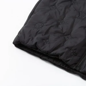 Replica Louis Vuitton Monogram Quilted Jacket Black Reps - RepLuxe