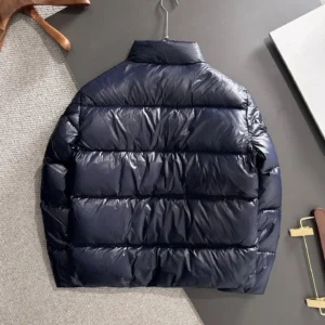 Replica Gucci Longue Saion Down Jacket Navy Blue Reps - RepLuxe