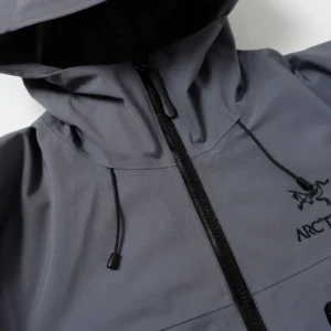 Replica Arcteryx Alpha SV Jacket Black Green Regular Reps - RepLuxe