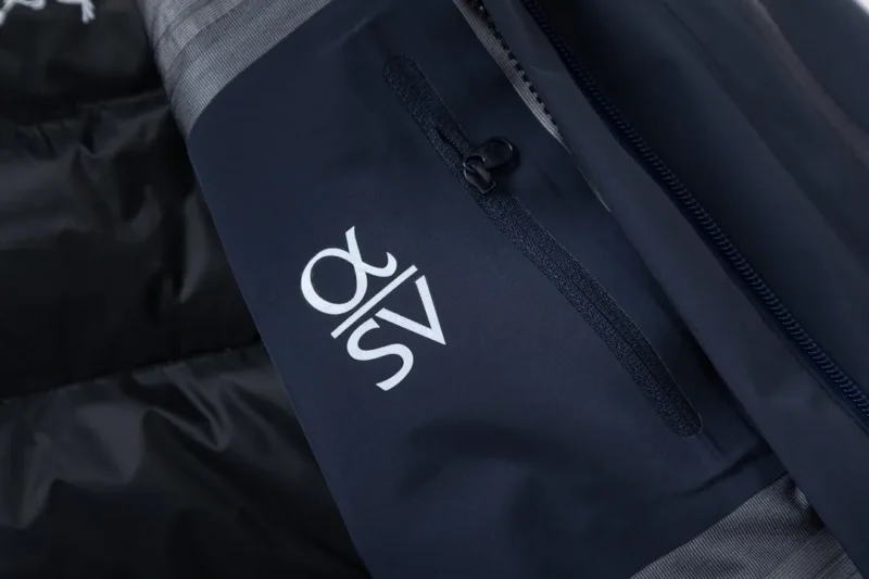 Replica Arc'teryx Macai Jacket GORE-TEX Dark Night Black Reps - RepLuxe