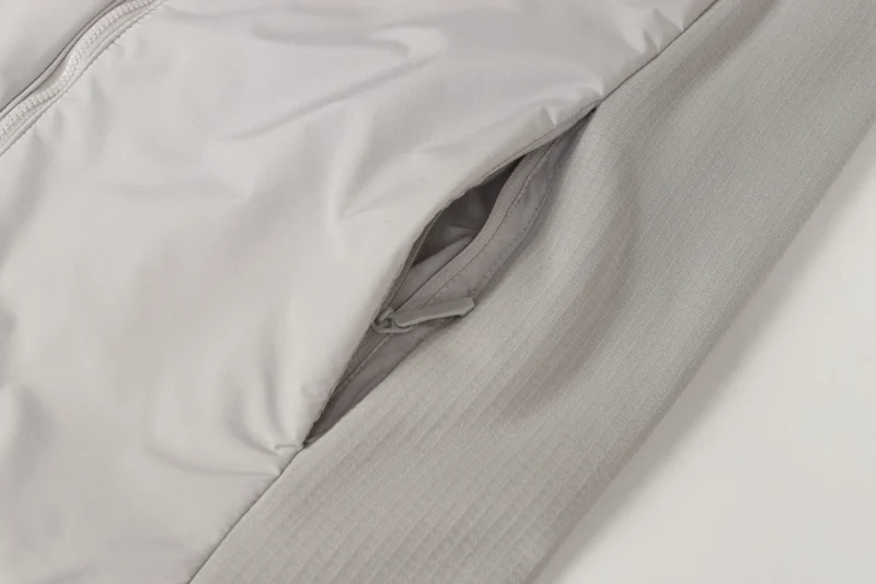 Replica Arcteryx Embroidered Vest Light Grey Sleeveless Reps - RepLuxe