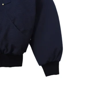 Replica Moose Knuckles Gold Scissor Jacket Navy Blue Reps - RepLuxe