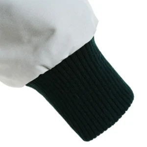 Replica Moose Knuckles Classic Bomber Jacket White Reps - RepLuxe