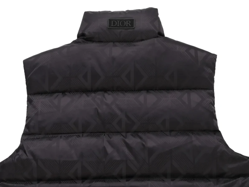 Replica Dior Limited Edition Quilted Down Vest Black Reps - RepLuxe