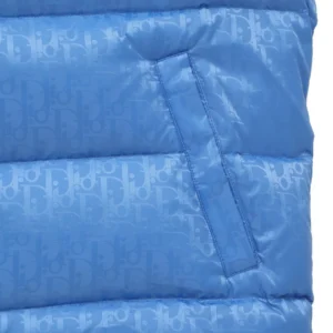 Replica Dior Limited Edition Classic Monogram Vest Blue Reps - RepLuxe