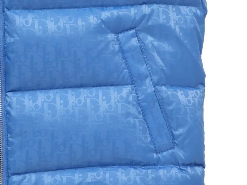 Replica Dior Limited Edition Classic Monogram Vest Blue Reps - RepLuxe