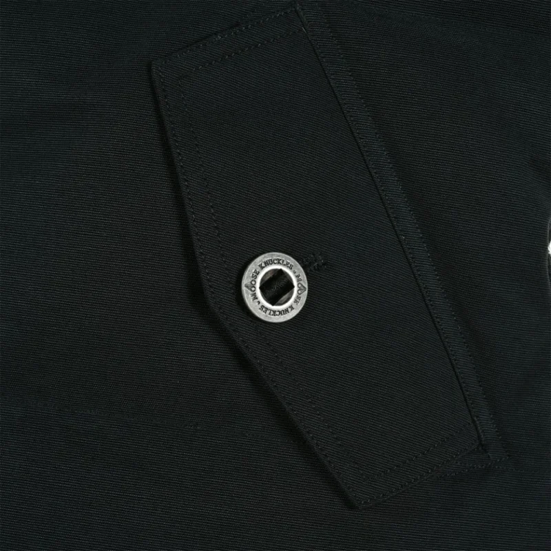 Replica Moose Knuckles Classic Bomber Jacket Black Reps - RepLuxe