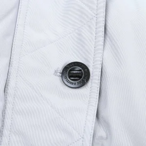 Replica Moose Knuckles Scissor 04 Short Jacket White Reps - RepLuxe